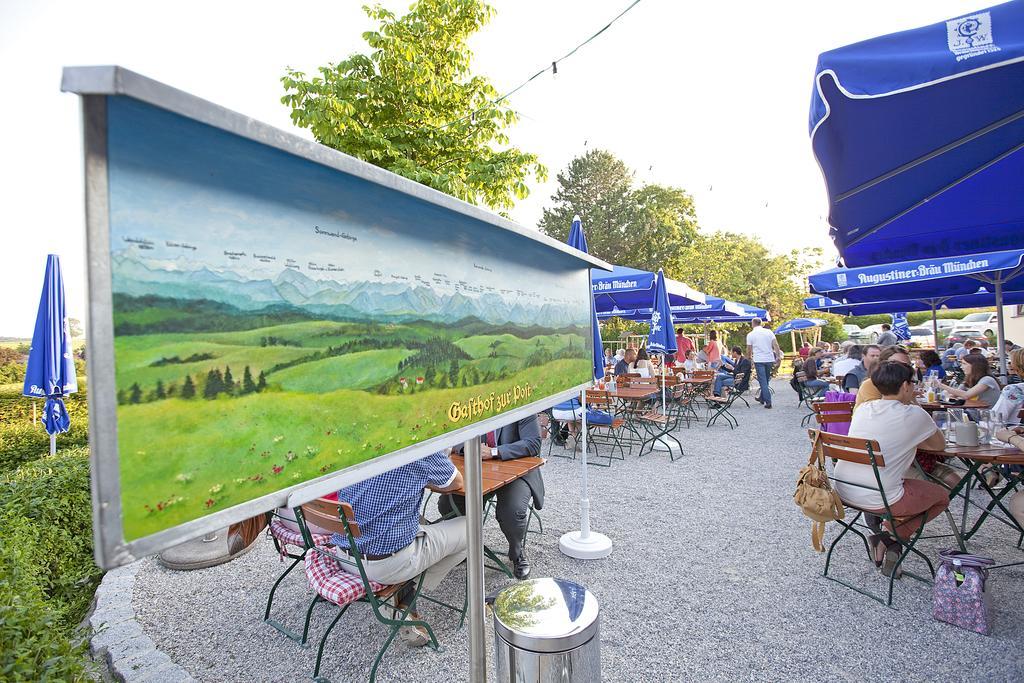 Die Post Landgasthof Aufkirchen Berg am Starnberger See Exteriér fotografie